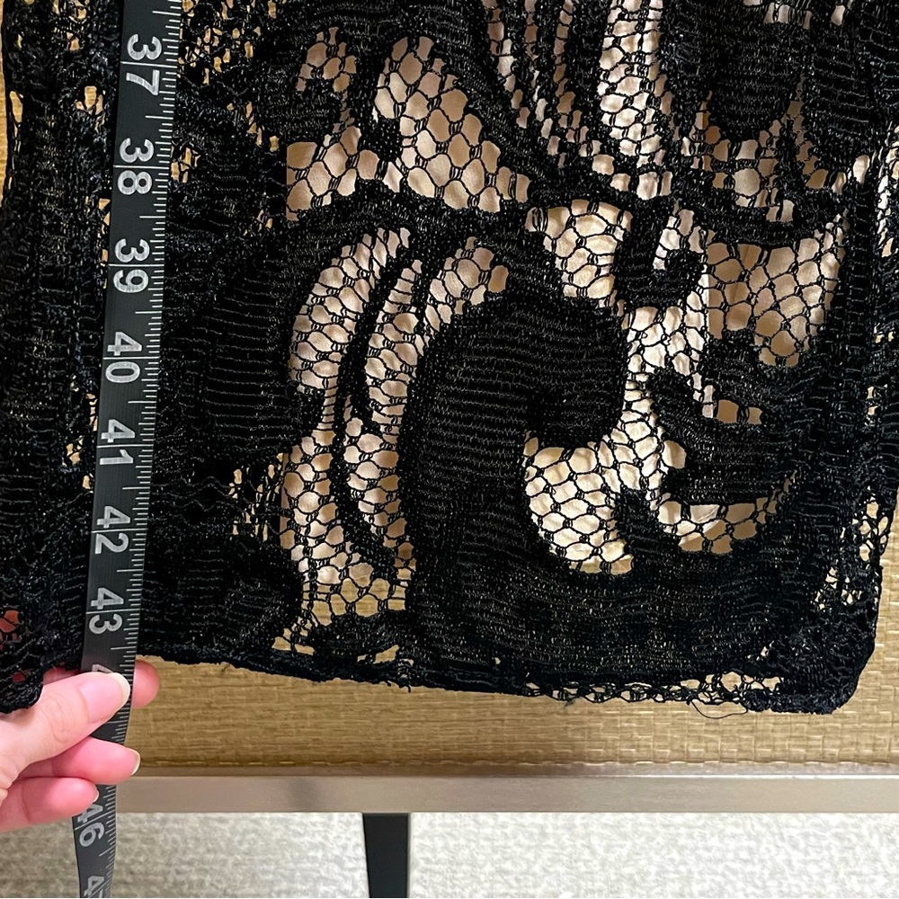 Alice + Olivia Lace Pattern Wide Leg Pants - Picture 13 of 15